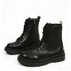 Large size Martin boots women's autumn and winter new British style round head lace-up Internet celebrity platform women's short boots