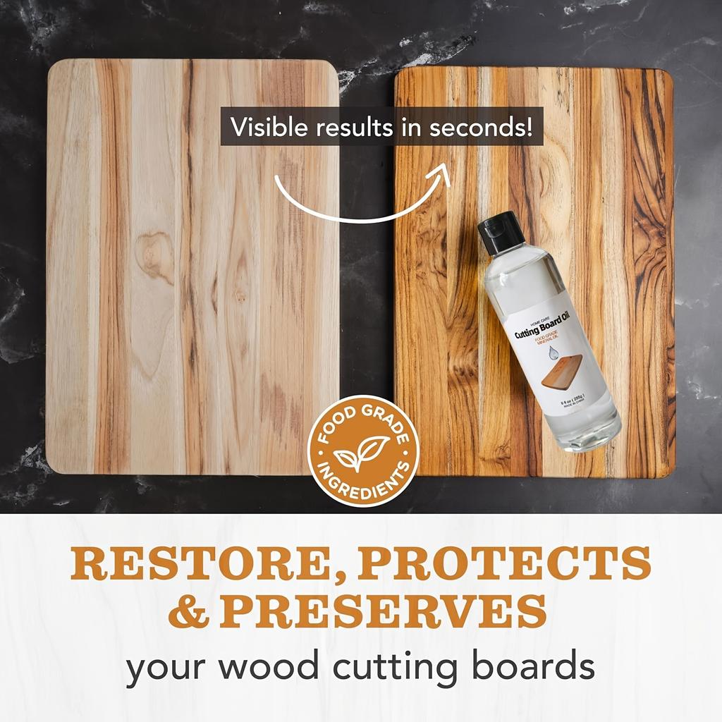 Food Grade Mineral Oil for Cutting Boards-Natural Wood Conditioner & Protectant Bamboo Wooden Furniture Tableware Cutting Boards