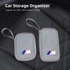 For BMW M Performance E46 E90 Car decorative ornamen Mini technology small tool portable case charger USB flash drive zipper bag xkzh98