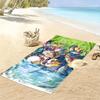 Diddl the Jumping Mouse2 Print Beach Towel, Large Soft Quick Dry Towel for Beach Camping Swimming