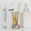 Bathroom Desk Interior Dental Hygiene Stainless Steel Toothbrush Holder