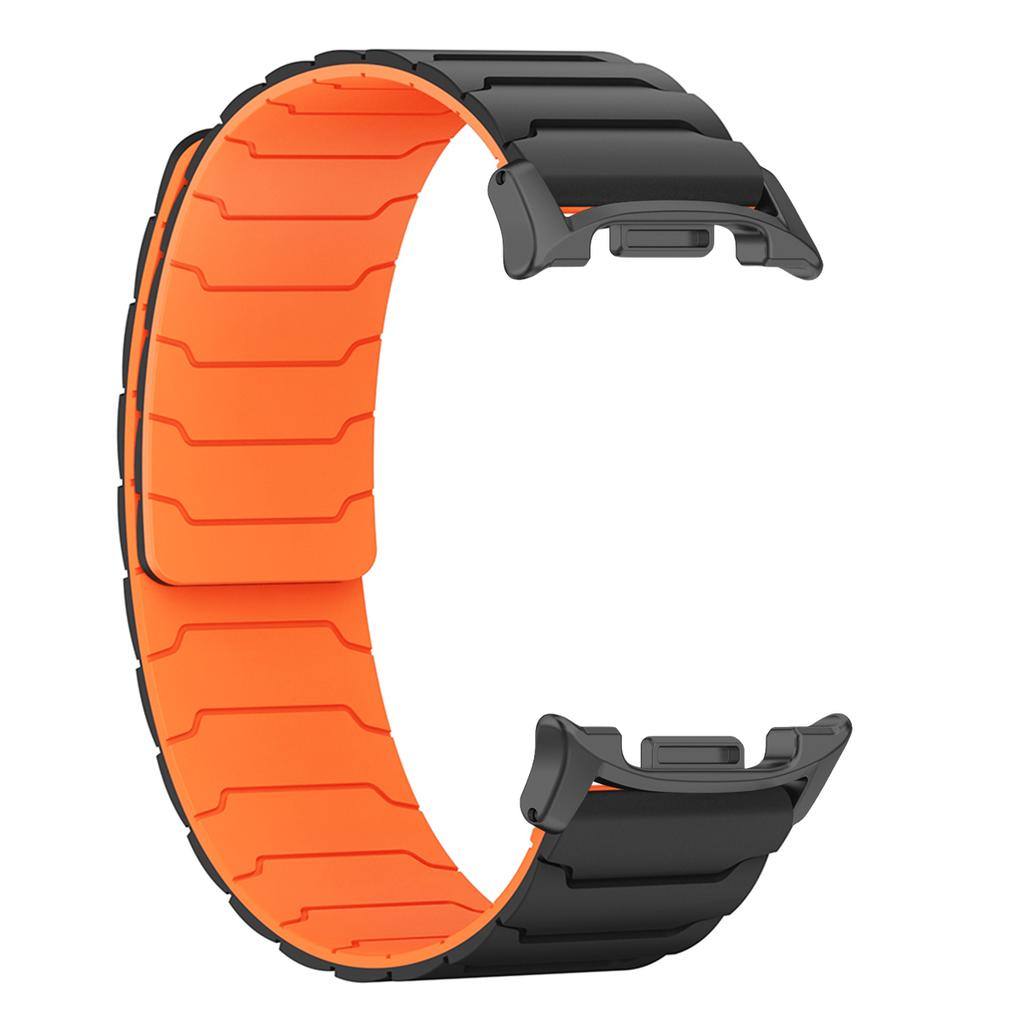 Cinturino Magnetico per Samsung Galaxy Watch 8 44mm 40mm Braccialetto di Ricambio in Silicone a Ciclo per Watch8 Classic 46mm Accessori