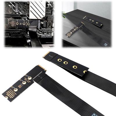 Câble d'extension SSD M.2 NVME NGFF M-Key Carte d'extension NGFF M-Key PCIe4.0 SSD Extenseur M.2 SSD PCI-Express 4.0 X4 M Key
