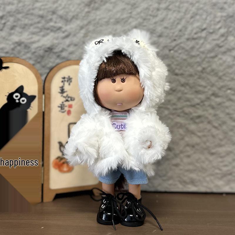 Mia Spanish 24cm Handmade BJD Waldorf Doll with DIY Replacement Clothes