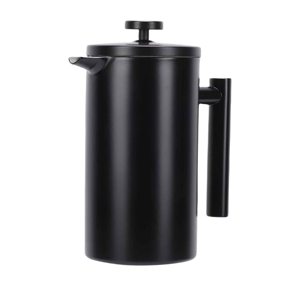 350ml Capacity French Press Coffee Maker Stainless Steel French Press For Home Use