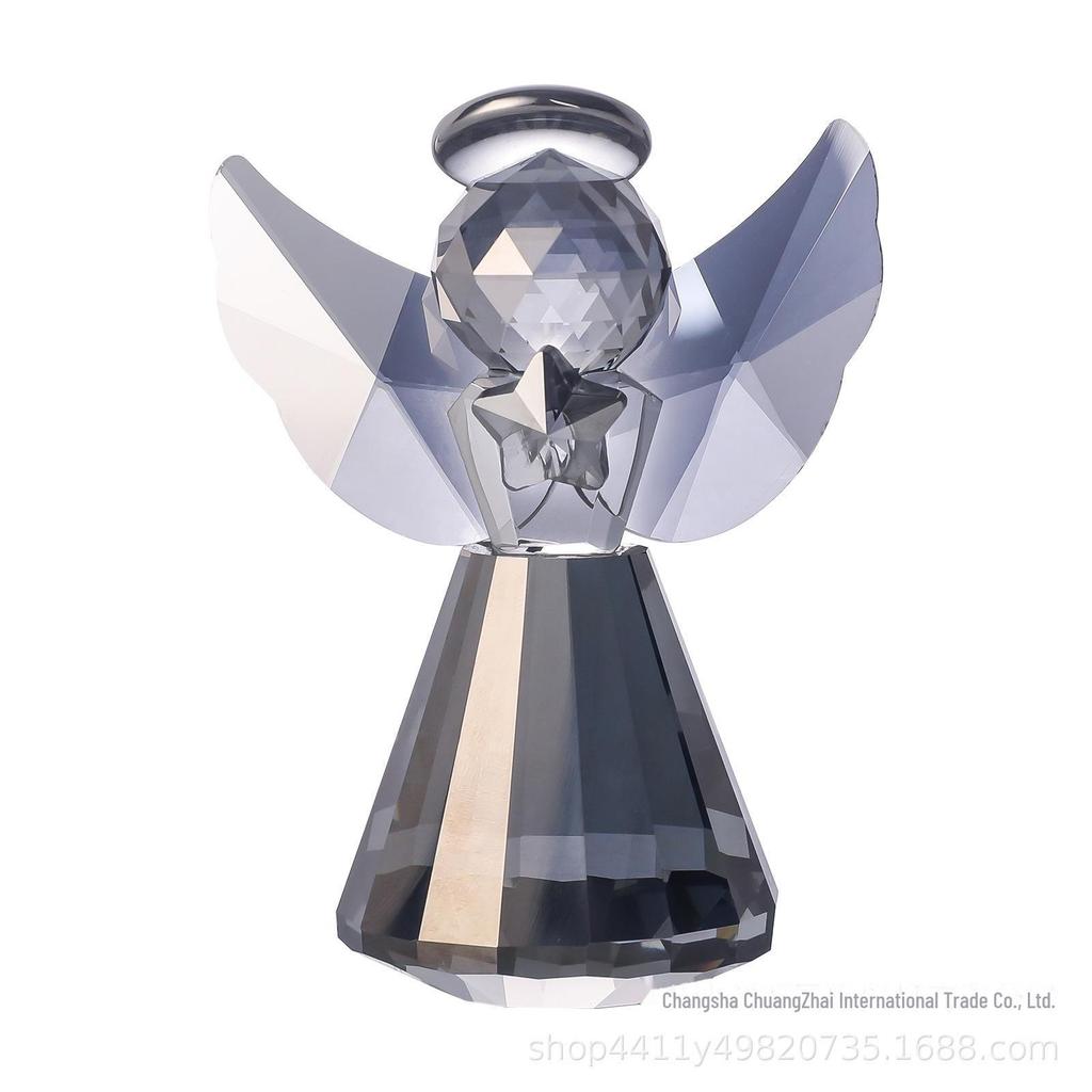 Crystal Angel Ornament - Creative Gift for Birthdays and Weddings