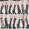 Hot-selling Ladies Fishnet Socks Stockings Black Mesh Net Fishnet Knee High Socks