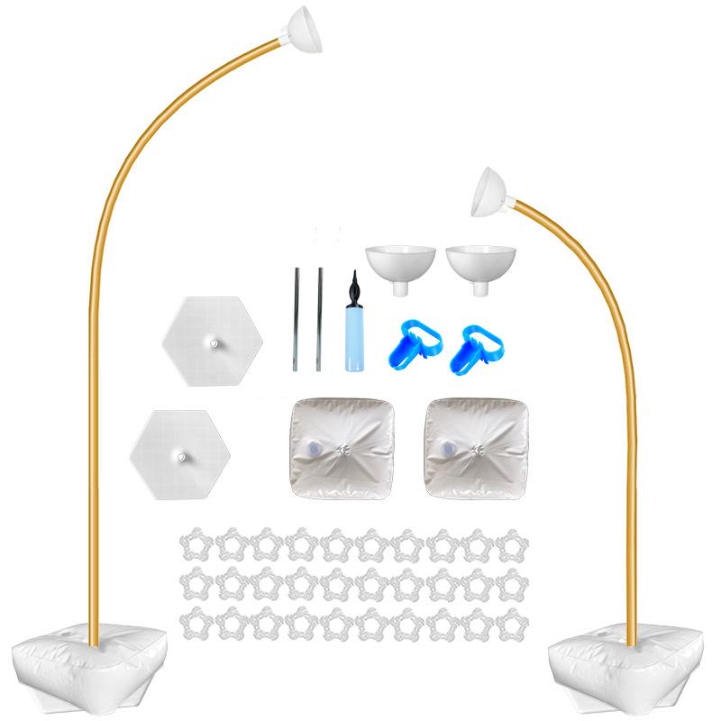 Flexible Balloon Arch Kit with Aluminum-Plastic Tubes for Birthday Decorations