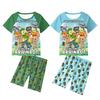 Al Italian Brainrot Tung Tungtung Sahur Pattern Children Home Wear Gift Pajamas
