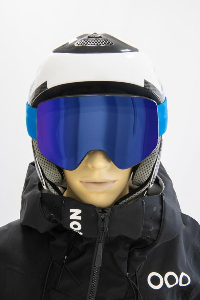 Ocean PARBAT Hiking Dual UV Blue REVO Goggles, Unisex, Lens, Protection, Anti-Fog, Scratch-Resistant, (Blue Lens), OCN-YH6204-1 [Authentic]