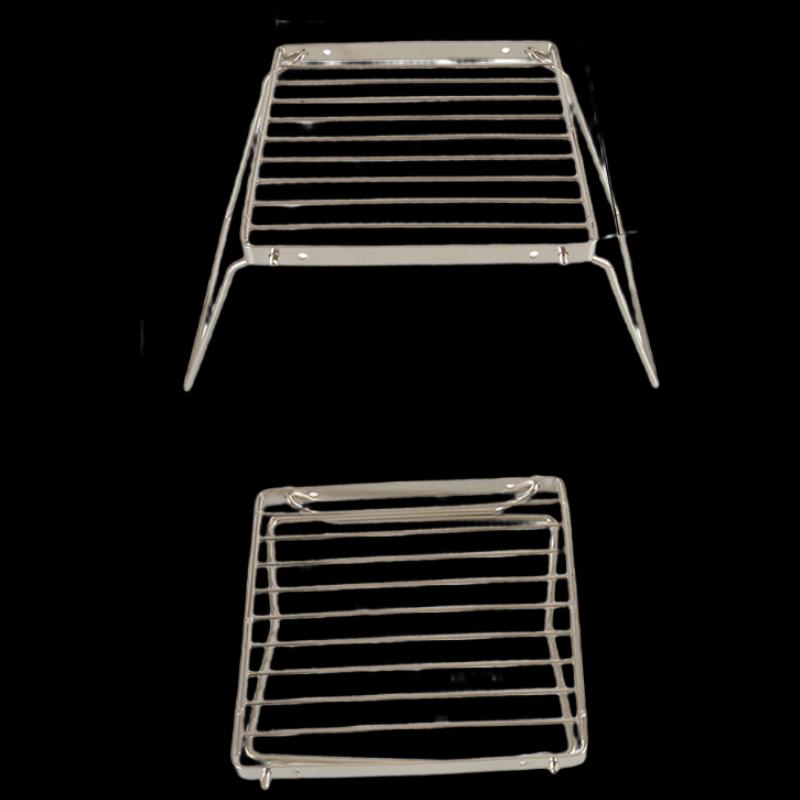 Stainless Steel Outdoor Camping Grill & Stove Rack 16x13.2 cm