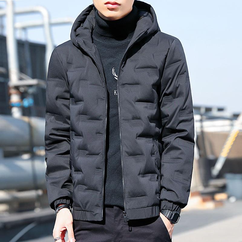 Giacca Invernale Spessa in Cotone Imbottita in Cotone da Uomo Invernale Semplice Ispessita Imbottita in Cotone Giacca da Baseball da Uomo Cappotto in Cashmere Versatile Giacca in Cotone Top