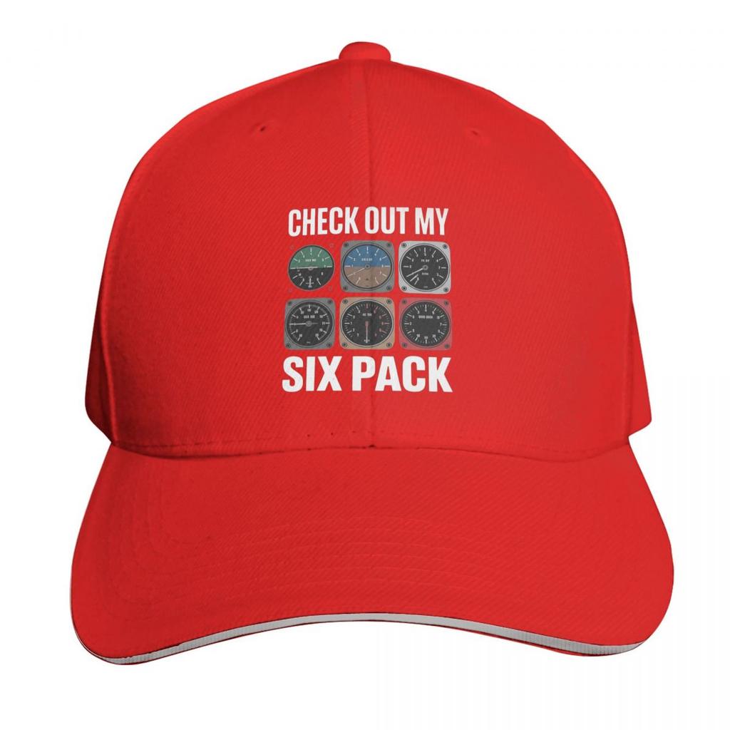 Pilot Cockpit Flugzeug Sechs-Pack Fluginstrumente Kappe Mode Lässig Baseballkappen Verstellbare Mütze Hip Hop Unisex Baseballkappen