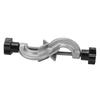 Cross Clamp Holder Stainless Steel Laboratory Stand Clamp Holder for Home Research Institute Use