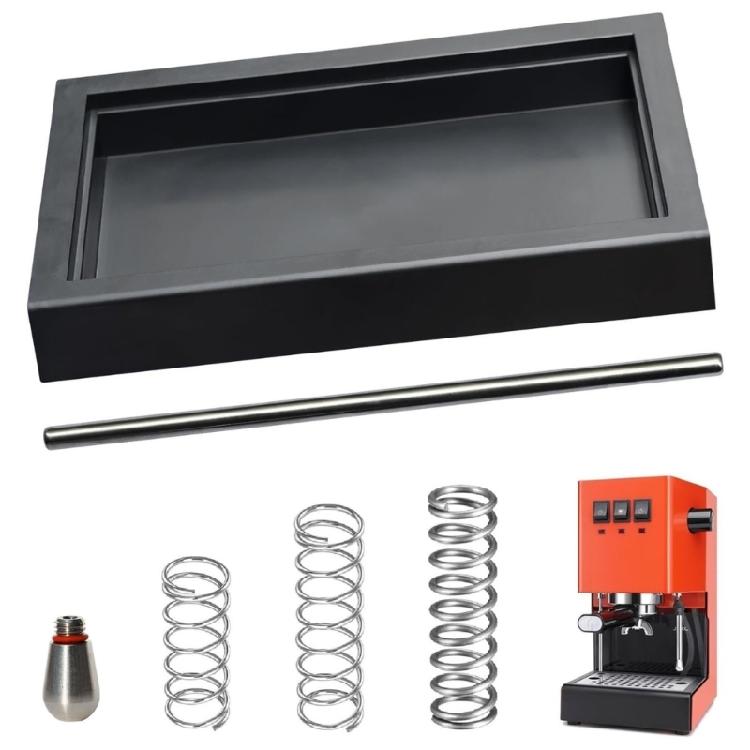 Espresso Machine Accessories Kit Adjustable Springs Drip Tray And Long Tube for Coffee Maker Replacement Parts
