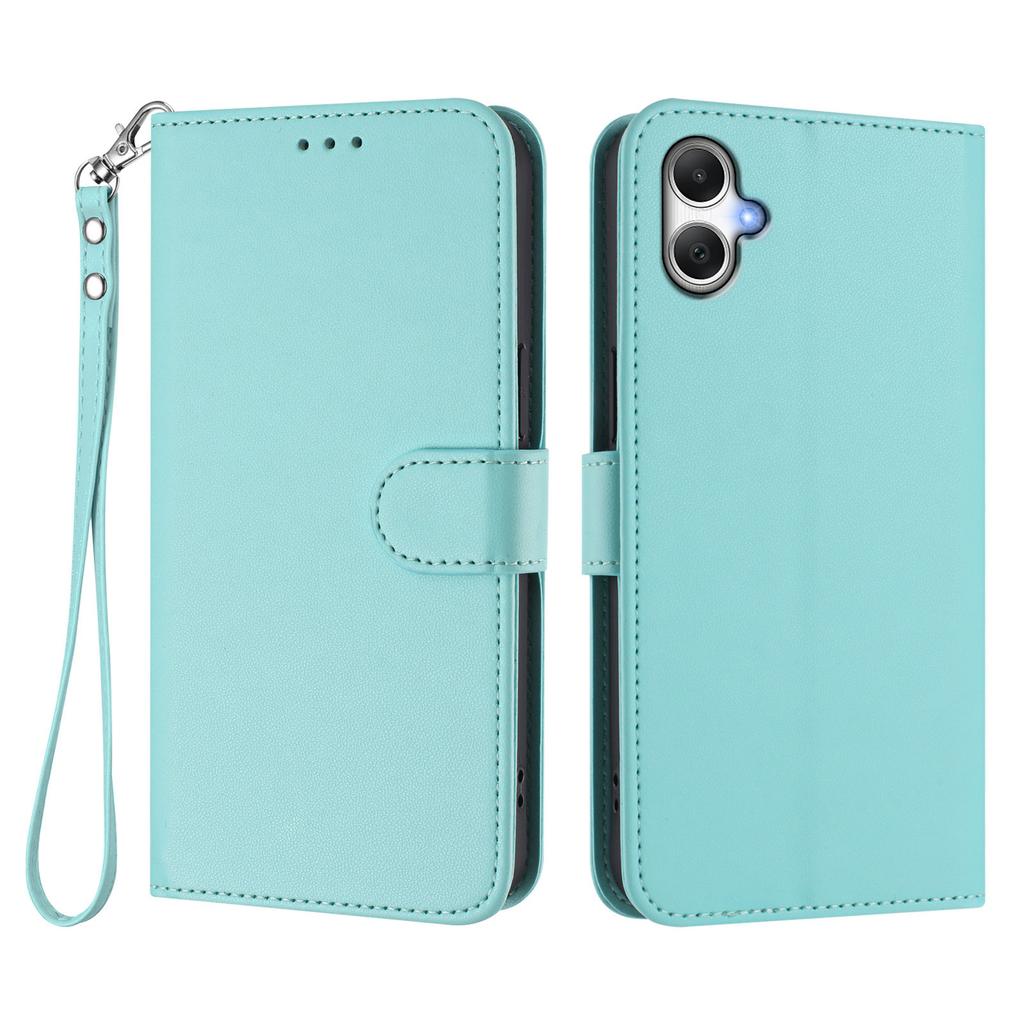 Für Samsung Galaxy A06 4G/Galaxy A06 5G Lederhülle Brieftasche Ständer Handyhülle mit Armband