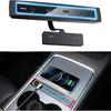Topfit for Tesla 2021 2022 2023 2024 USB LED Hub Compatible Docking Station of Center Console Smart Sensor(Model 3 /Y)