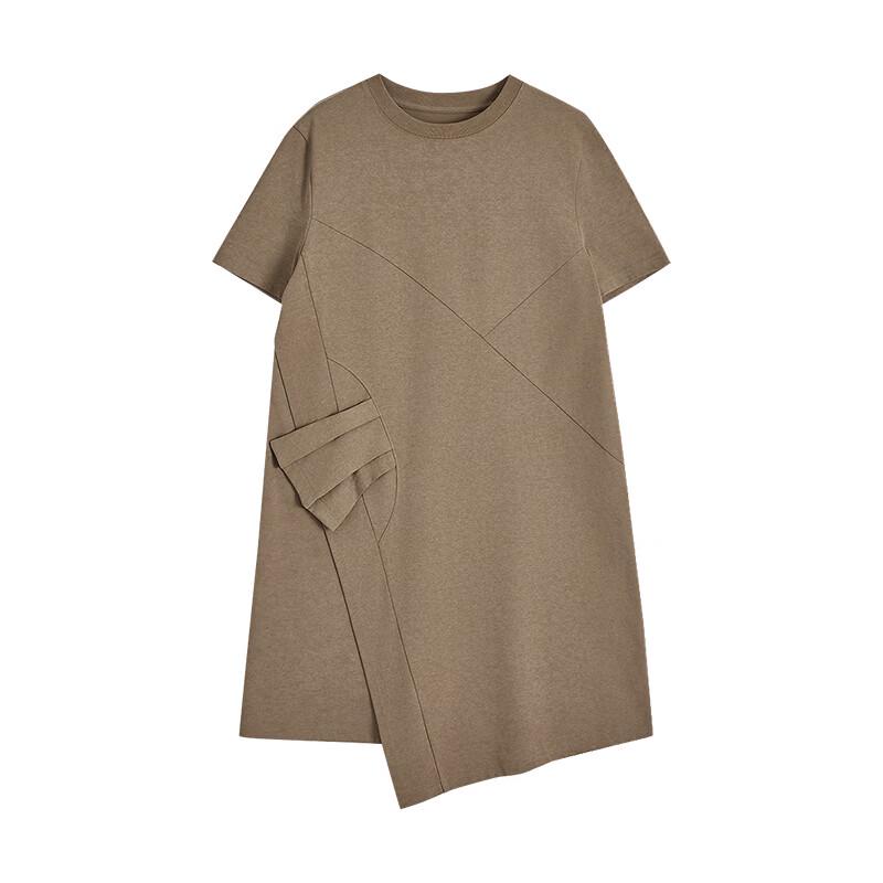 Chuyu Women's Batik Style Loose Fit T-Shirt Dress