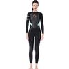 Women's 3MM Super Stretch Long Sleeve Wetsuit for Snorkeling, Surfing, and Diving
