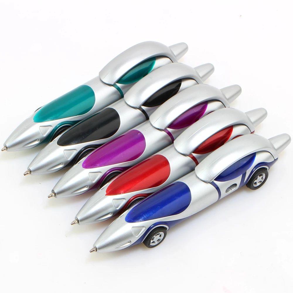 Toy Refill Ball Pen Stationery Child Gift Drawing Toys Racing Car Pen Car Shape Pen Ballpoint Pen