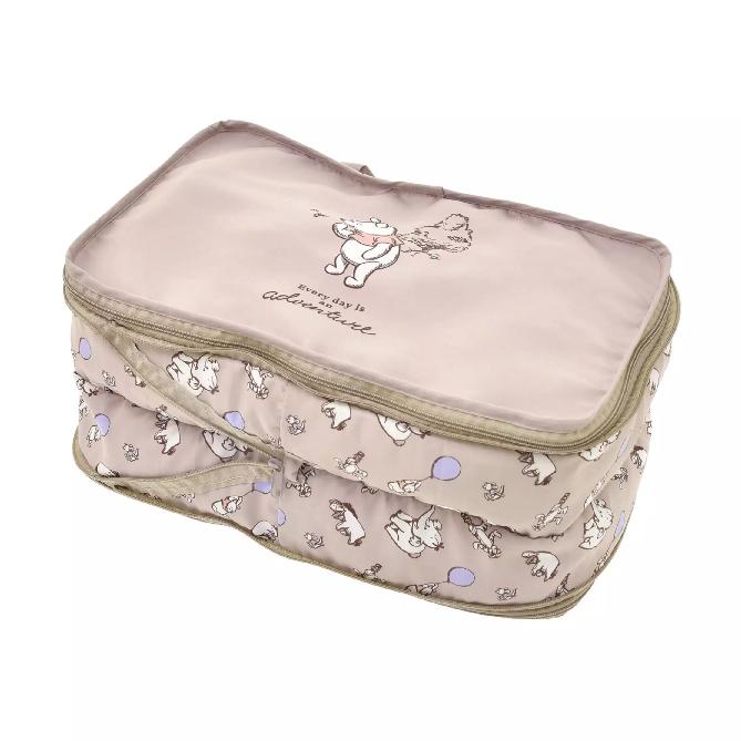 Disney POOH CESTOVÁNÍ Pú Oblečení Kompresní úložný sáček (M) 2-pokojový Japonsko NOVÝ