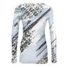 Camiseta de manga larga con cuello redondo y estampado informal a la moda para mujer y para invierno