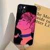 Sexy Lady Red Lips Girls Phone Case For iPhone 17 16 15 14 13 11 12 Pro Max mini XR 16e 15 16 Plus 17 Air Full Cover
