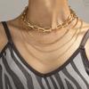 Stylish Alloy Chain Heart Necklace For Fashion-forward Women Perfect For All Occasions