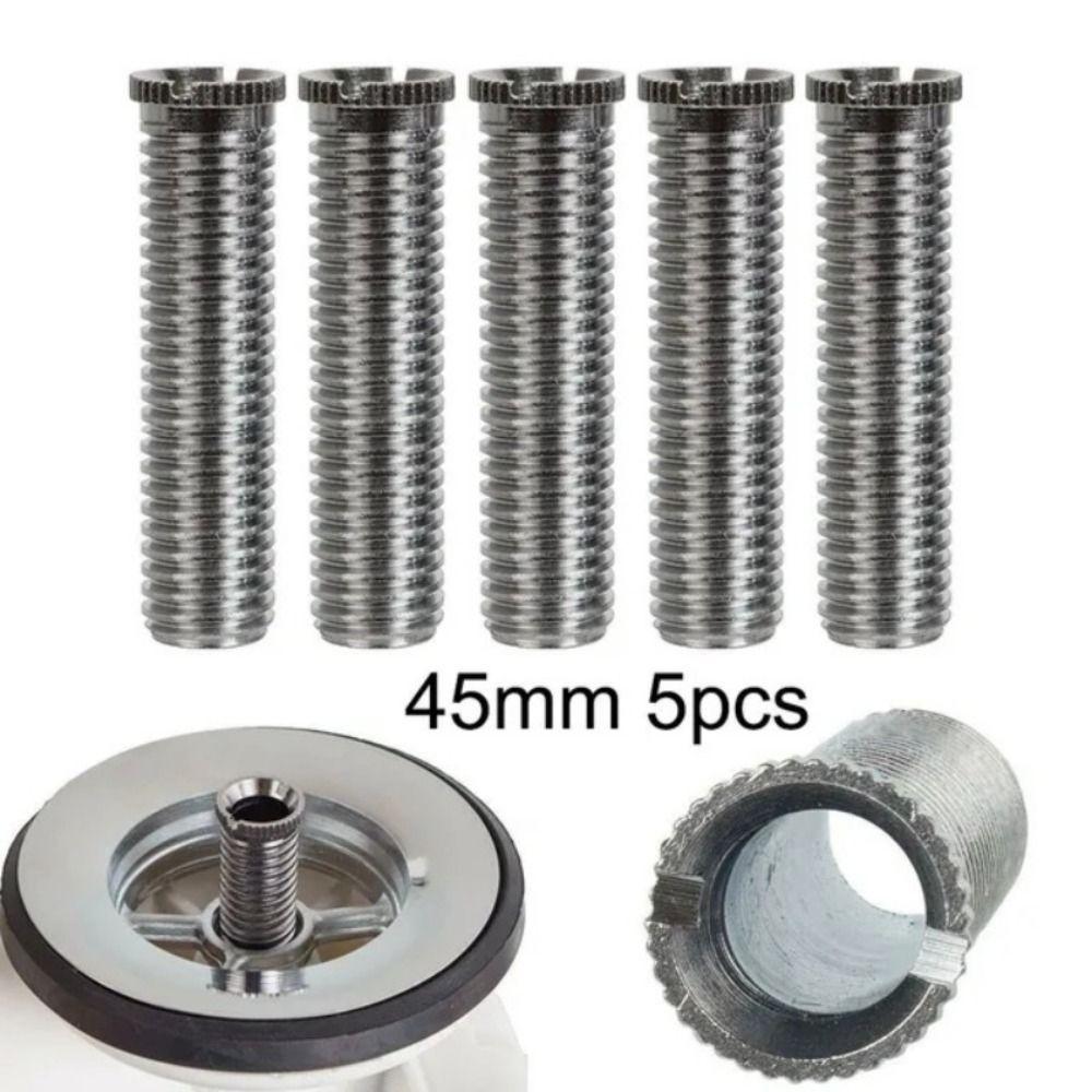 5pcs 35mm 45mm Size Drain Fastener Bolt Replacement Strainer Connectors  For Kitchen Sink