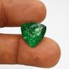 Natural Green Emerald Loose Gemstone 5.80 ct Trillion Cut for Her for Jewelry Making and Crafts