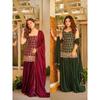 Schöner Party-Anzug Pakistani Palazzo Suit Indisches Bollywood Salwar Kameez Kleid