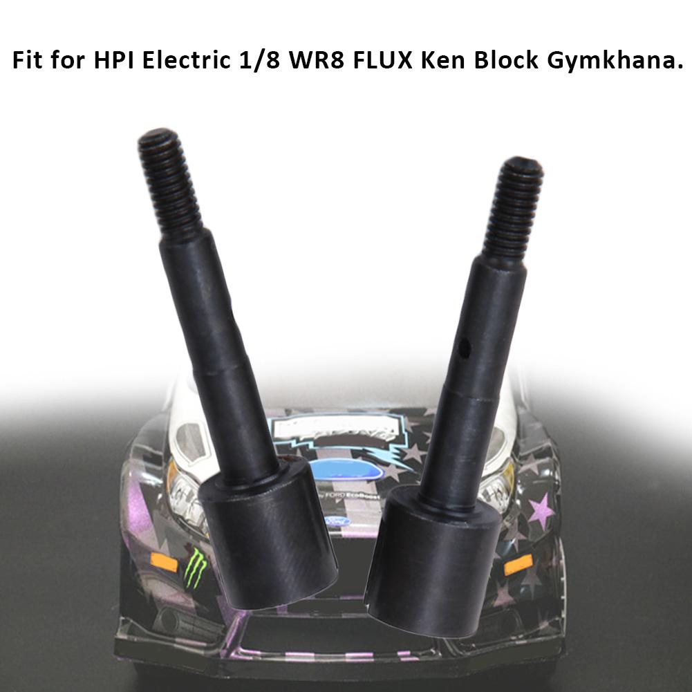  RC Front Rr Wheel Axle Upgrade Parts Fit for I Electric 1/8 WR8 FLUX   Block Gymkhana