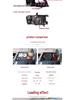 LED Angel Eye Headlight Assembly with Turn Signal for 2004-2011 Mitsubishi Pajero V73 V75.