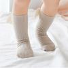 Baby Girls Knee High Socks Angel Wing Summer Autumn Cotton Socks Solid Candy Color Kids Toddler Short Socks for Children