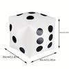 30cm Inflatable Dice Cube Large Dice Toy Party Event Supplies Indoor and Outdoor Sports and Game Toys Party Luck Competition