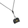 Stylish Leather Neck Pouch Pendant Necklace for Earbuds and Change Convenient and Fashion Accessory for Daily Use