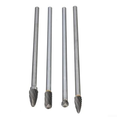 Fresa Rotativa Lima Rotativa Punta per Incisione CNC Carburo di Tungsteno