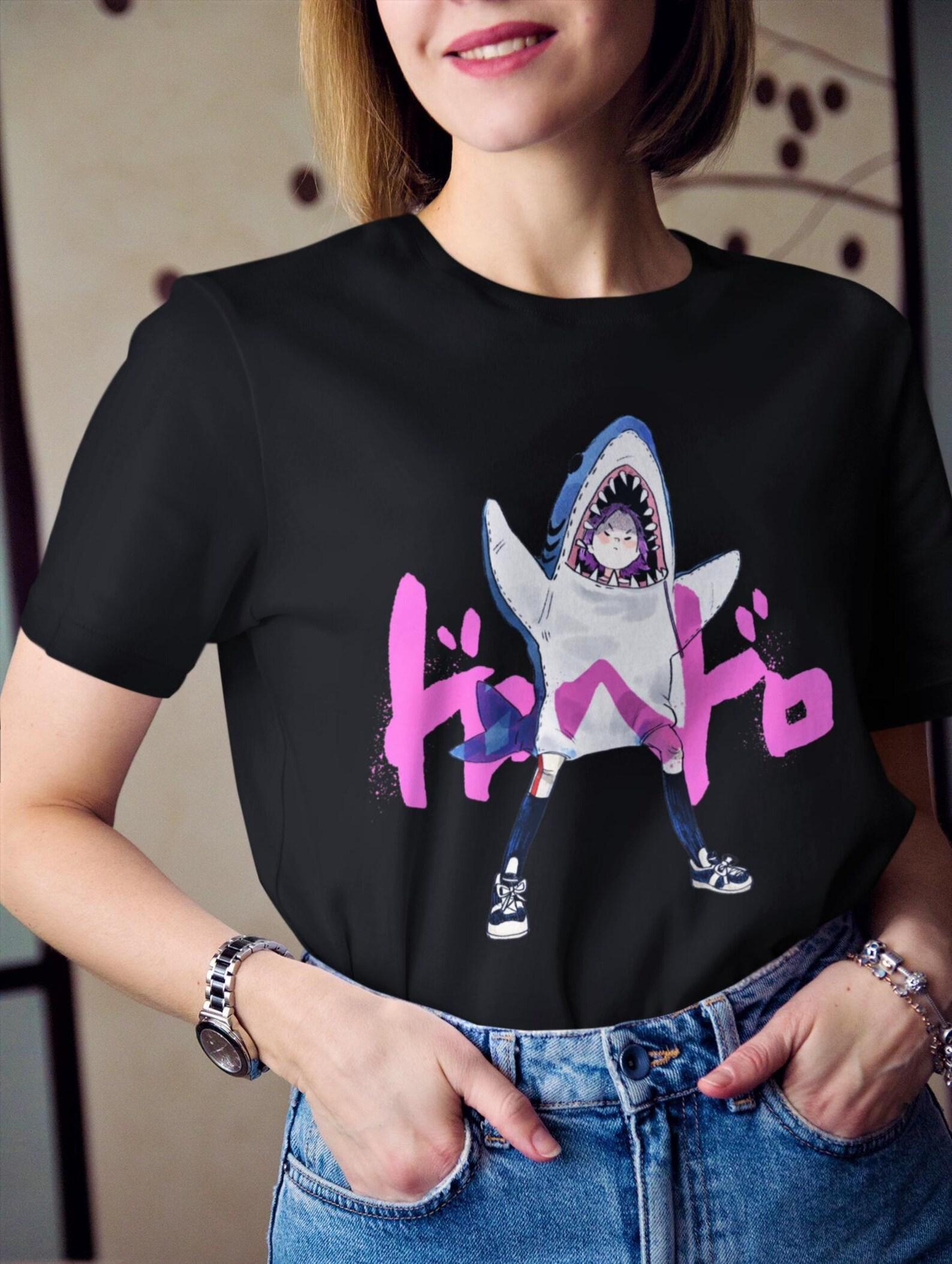 Ebisu Shark Dorohedoro Shirt -Anime Tshirt,Kaiman Tee,Noi Shin Manga T-shirt 3XL