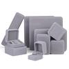 High-end rounded velvet jewelry box, jewelry ring box, pearl necklace and earrings box, bracelet jewelry packaging box