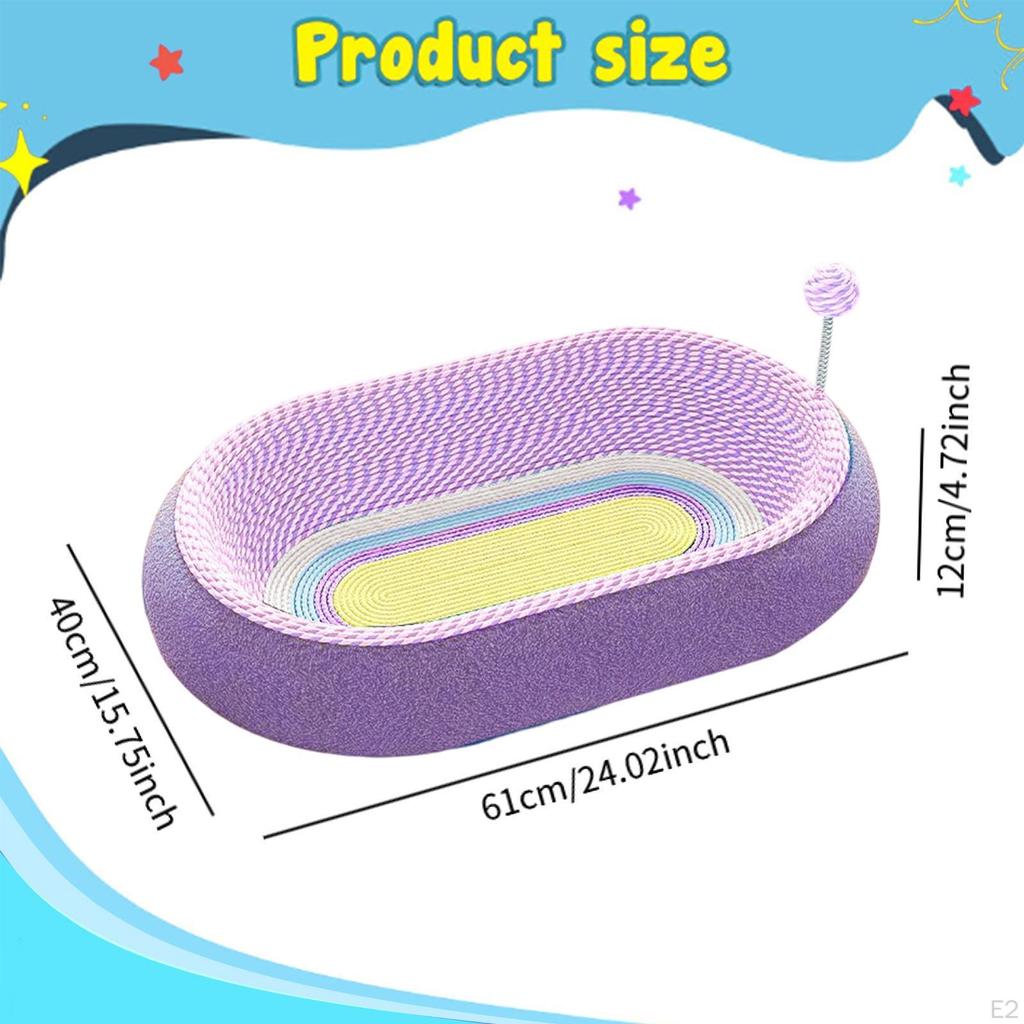 Cat Scratcher Scratching Board,Pet Supplies,with ,Cats Scratch Pad Cats Bed Play Exercise