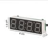 1PC Mini Digital Car 3in1 Car Electric Clock Portable Digital Timer Practical Durable LED Display Auto Replacement Parts