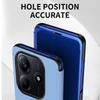 For Xiaomi Redmi Note 14 4G (164.84mm) Etui Visningsvindu Støtte Lær Flip Telefondeksel