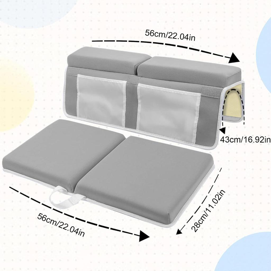 Bath Kneeler And Elbow Rest Pad Set Kneeling Pad For Bathing Baby Baby Non-Slip Comfortable Foam Soft Rests Support For Work