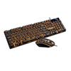 KM320 Keyboard And Mouse Set Waterproof Luminous Game Backlit Keyboard