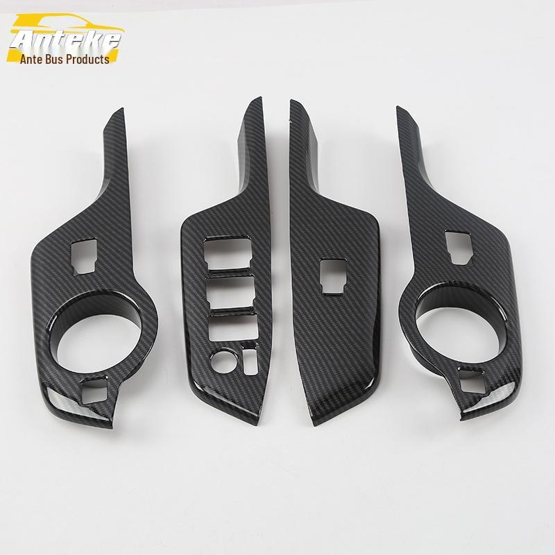 Compatible 18 CHR Power Window Switch Trim - Armrest Sticker Car Accessory