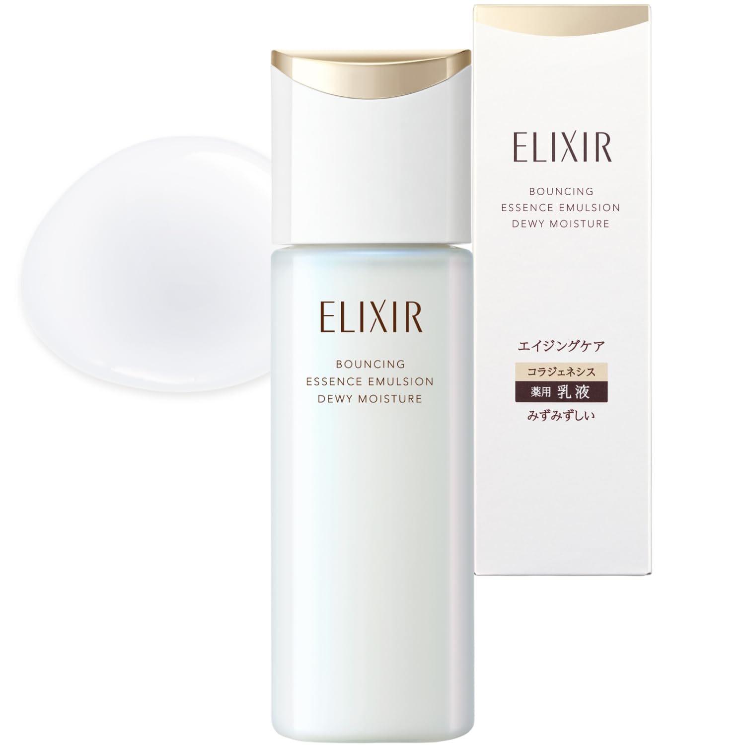 

ELIXIR Lift Moist Emulsion SP 130mL medicated cosmetic moisturizing pore firmness hydration aging care collagenesis tranexamic acid