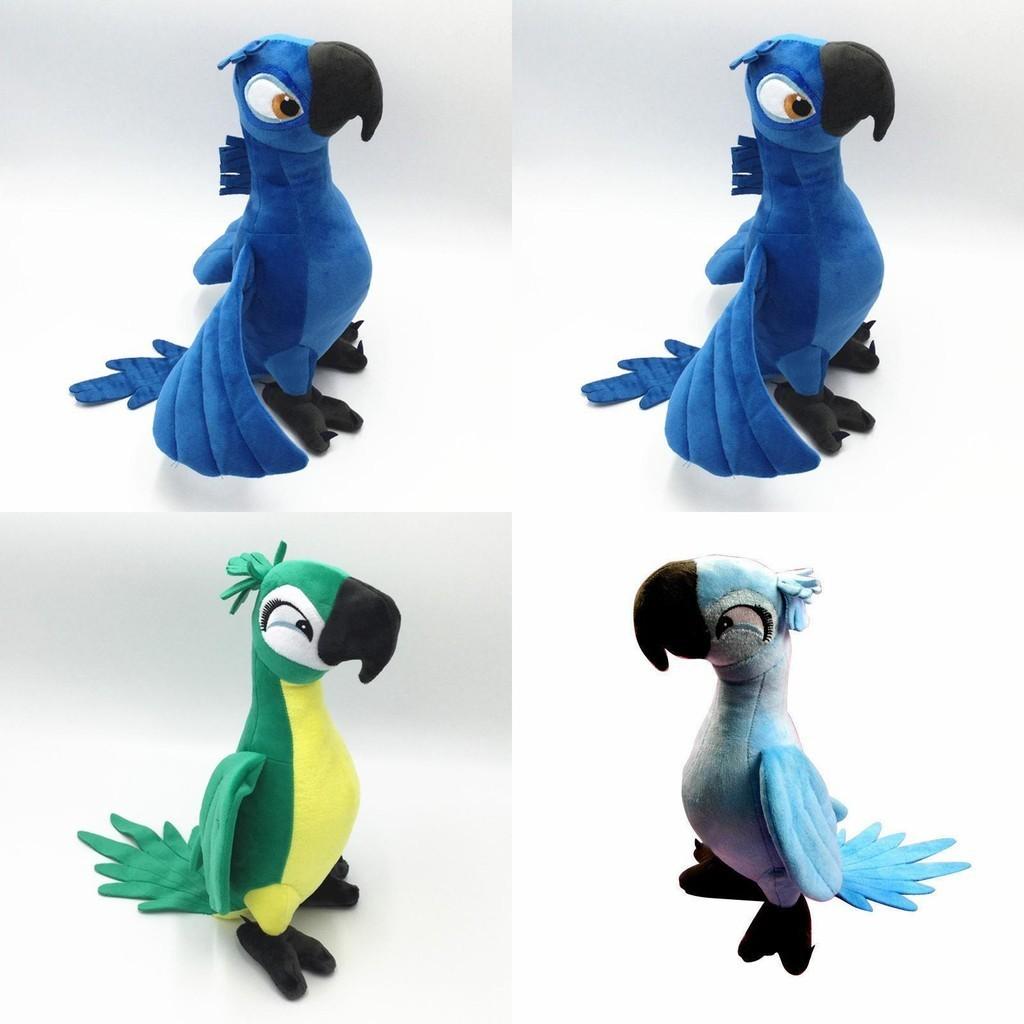 Adorable 30cm Rio Movie Plush Toy Parrot Bird Stuffed Animal Doll Perfect For Kids