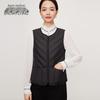 SNOWFLYING Women's Winter Round Neck Down Vest