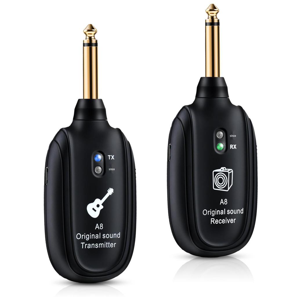 A8 A9 Wireless Audio Transceiver for Folk Guitar