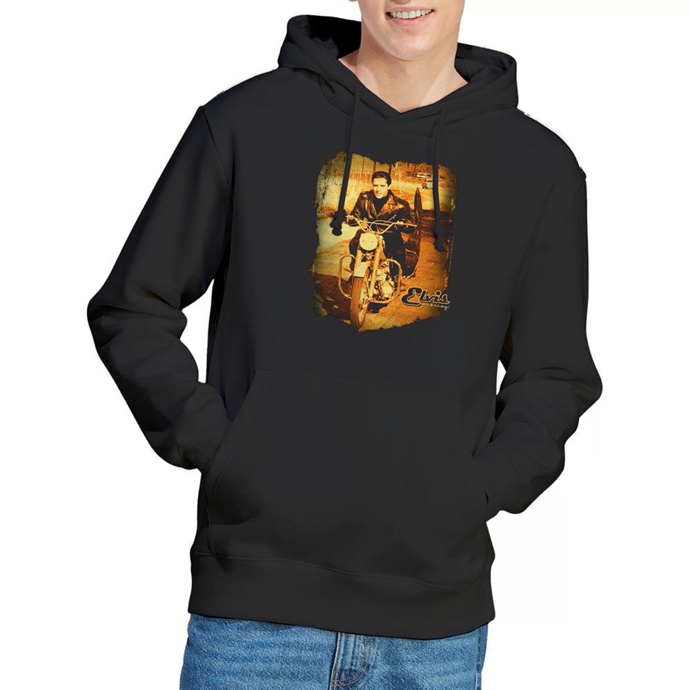 Elvis Presley Unisex Adult Hit The Road Hoodie